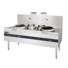 燃气双头双尾小炒炉